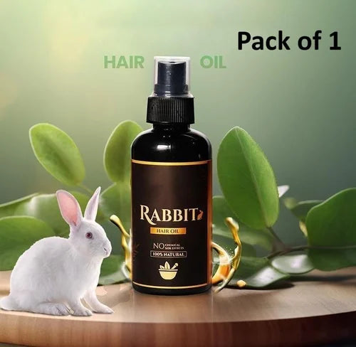 Rabbit Herbal Hair Oil – 100% Stronger, Healthier Growth ⭐⭐⭐⭐⭐ 4.9/5